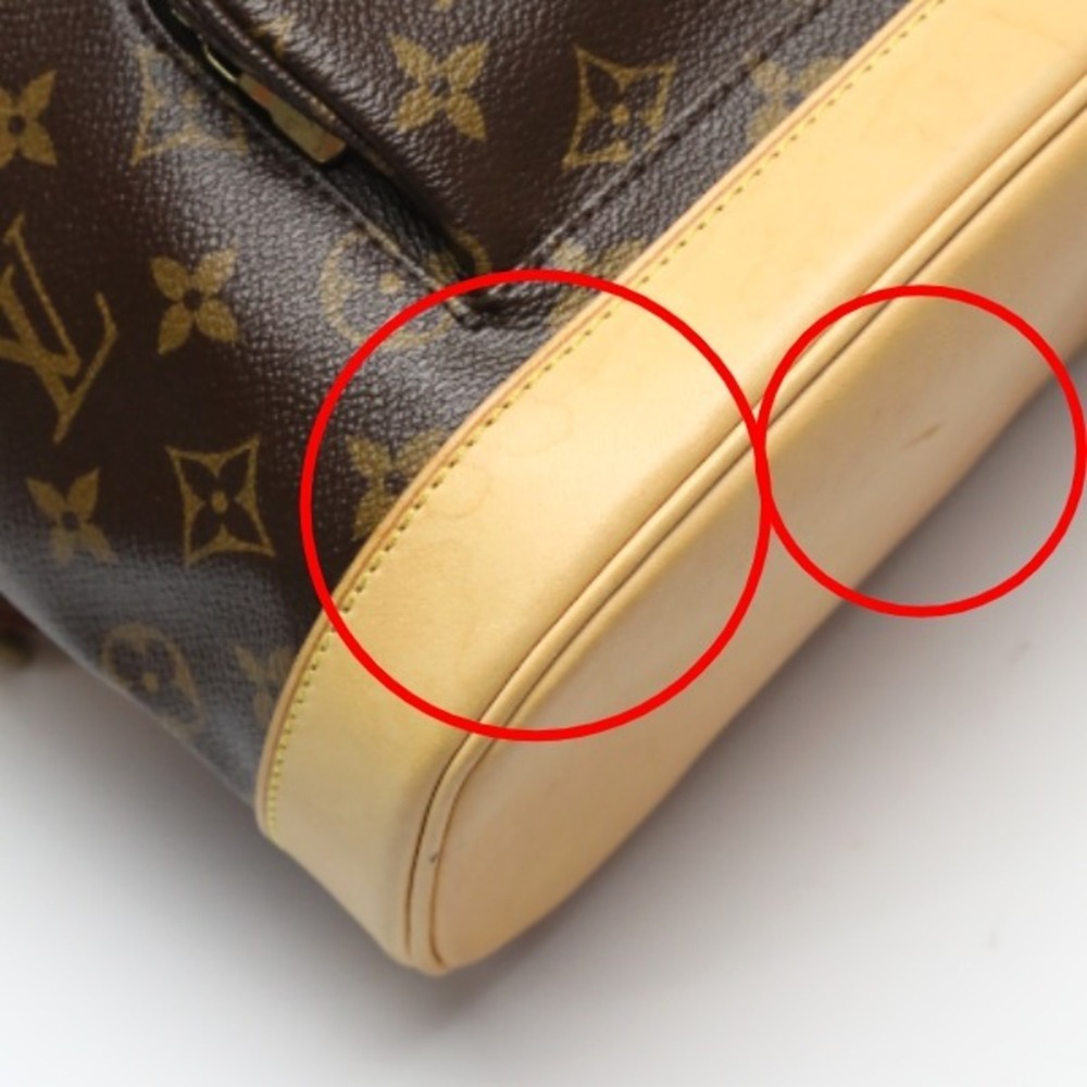 LOUIS VUITTON Authentic Brown Monogram Backpack - Picture 6 of 15